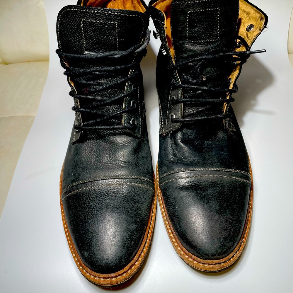 Florsheim Black limited Edition Plain Toe Boot